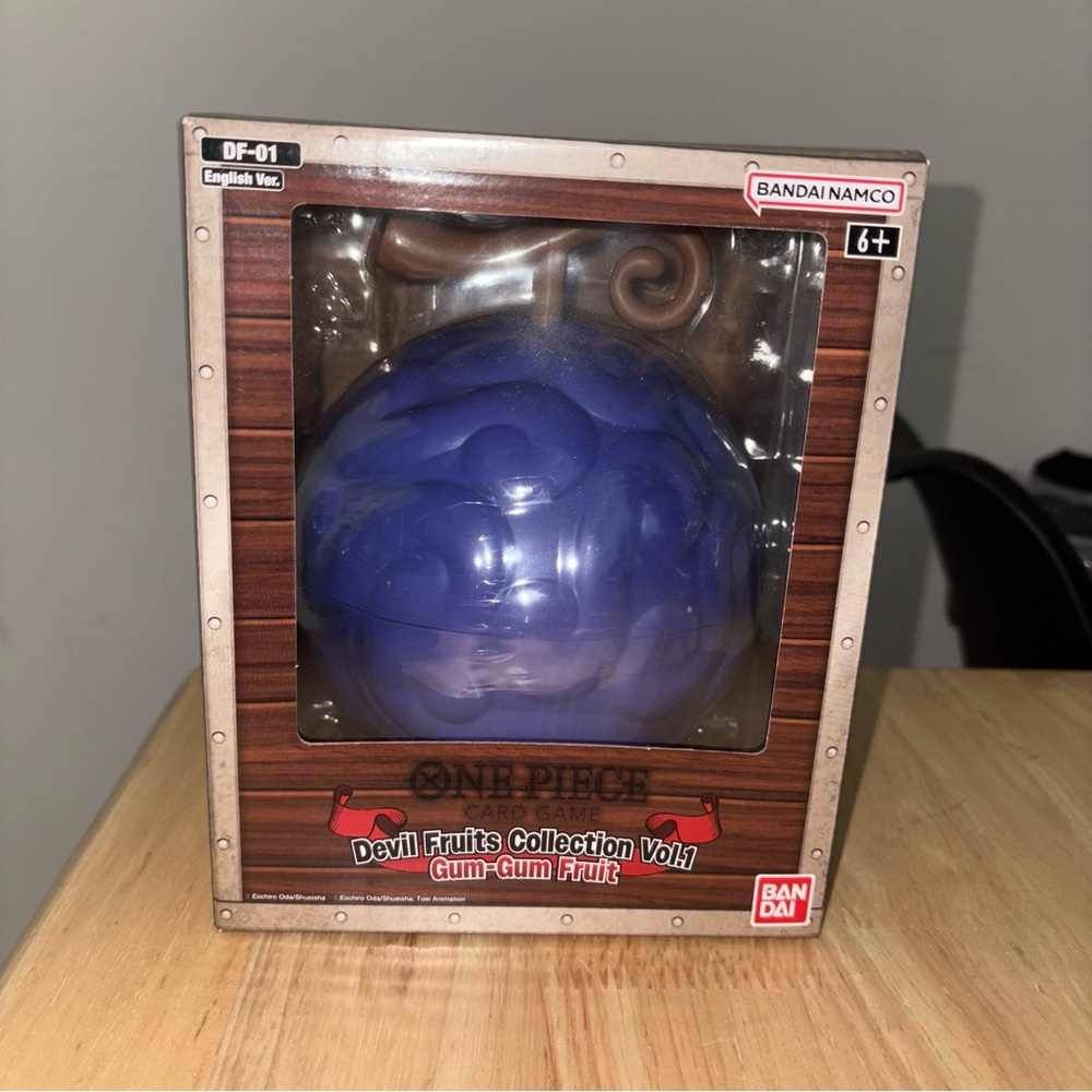 One Piece Devil Fruit Collection Vol. 1 Gum Gum Fruit Sealed Box